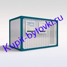 Блок контейнер для строителей 4,0 х 2,40 БК-03 (4 м.)